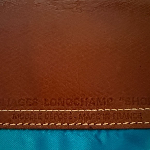 Worn Longchamp Le pliage “shopping “ tote MADE IN FRANCE. Vintage Fabric is worn - Picture 5 of 13